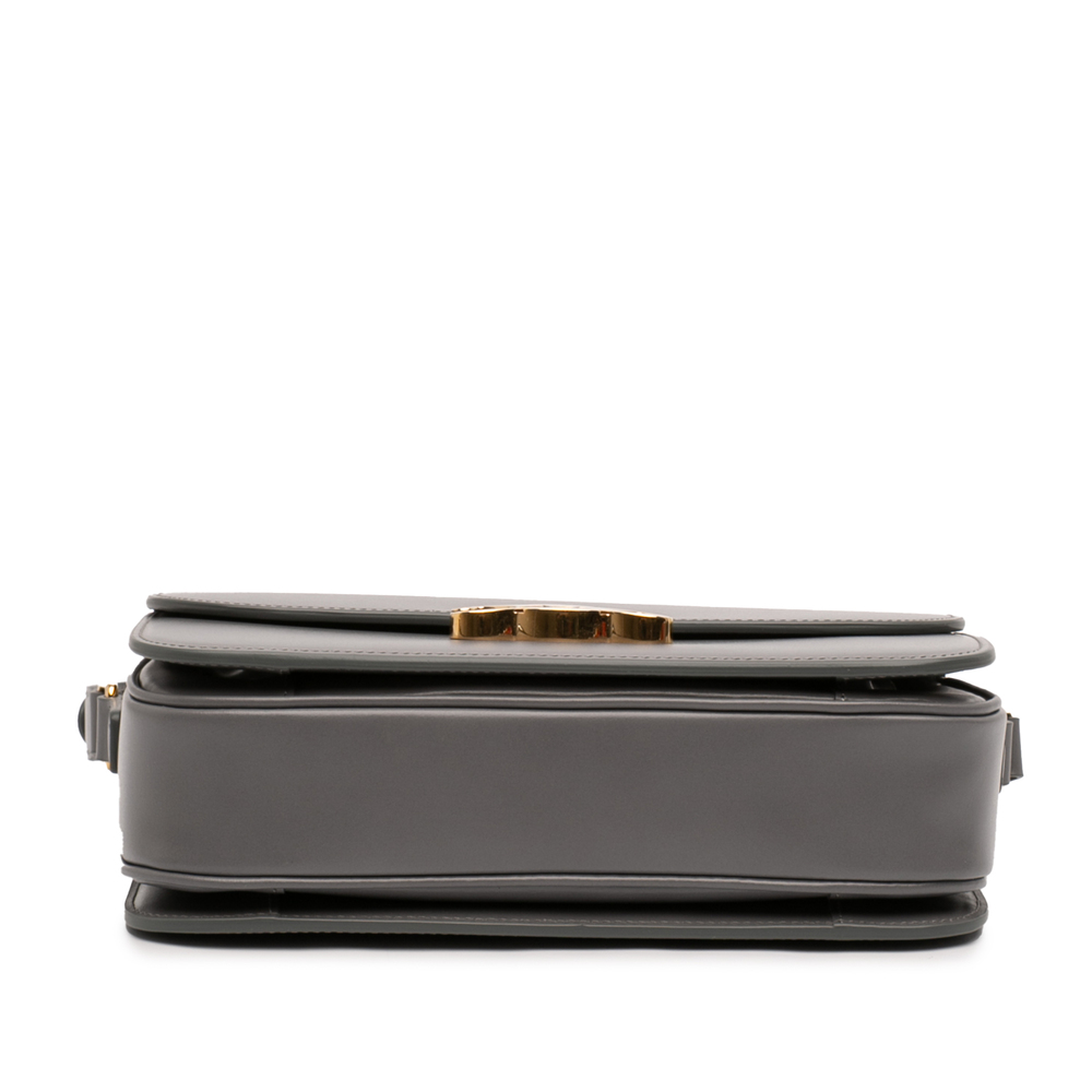 Pre-Loved Celine Classique Shiny Calfskin Triomphe Crossbody - Picture 3 of 11